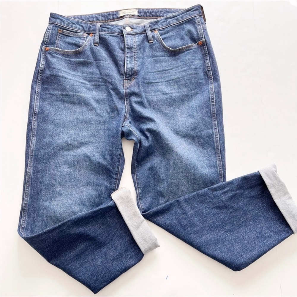 Madewell Stove Pipe Full Length Jeans Plus size
